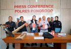 Polres-Ponorogo-Berhasil-Ungkap-Ilegal-Logging,-Tersangka-dan-Ratusan-Batang-Kayu-Hutan-Diamankan