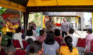 Minggu-Kasih-Polresta-Sidoarjo-di-GBI-Lebo