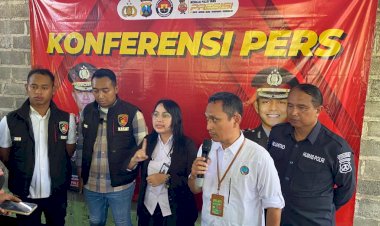 Polres-Tulungagung-Serahkan-Buaya-yang-Dipelihara-Warga-ke-Balai-Besar-KSDA-Jatim