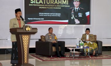 Polres-Nganjuk-Ajak-Ulama-Cegah-Radikalisme-Wujudkan-Pemilu-2024-Sejuk-dan-Damai