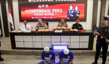 Polres-Blitar-Berhasil-Amankan-Pengedar-Ganja-Kering-dan-dobel-L