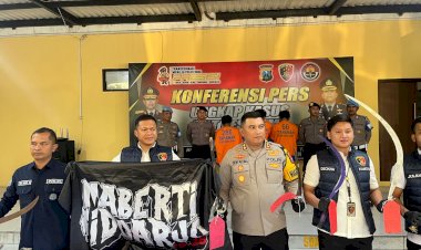 Bawa-Sajam-Hendak-Tawuran,-Tujuh-Remaja-Diamankan-Polisi