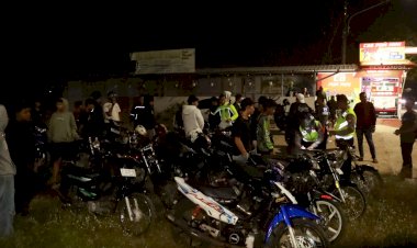 Polres-Pacitan-Amankan-29-Motor-Diduga-Balapan-Liar
