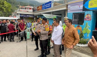 Kapolda-Jatim-Pantau-Arus-Balik-Lebaran,-Sekaligus-Tinjau-Objek-Wisata-di-Magetan
