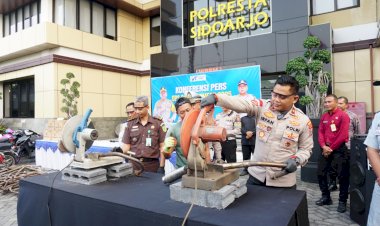 Polresta-Sidoarjo-Sampaikan-Keberhasilan-Operasi-Patuh-Semeru-2025