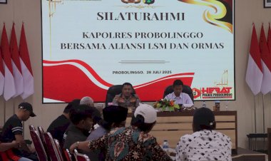 Jalin-Silaturahmi,-Kapolres-Probolinggo-Tatap-Muka-Dengan-LSM-dan-Ormas-Ajak-Jaga-Kamtibmas
