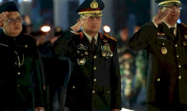 Hadiri-Renungan-Suci-Jelang-HUT-ke-80-Wakapolda-Jatim-:-Semangat-Juang-Pahlawan-Harus-Terus-Kita-Teladani