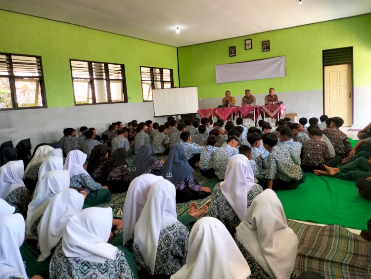 Cegah Bullying di Sekolah Polres Pacitan Blusukan ke Sekolah