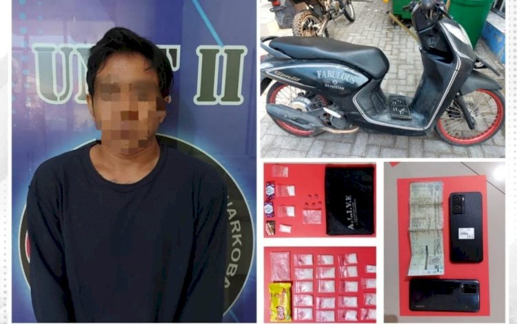 Polisi Berhasil Gagalkan Peredaran 23 Paket Sabu Kemasan Jajan dan Permen di Jombang