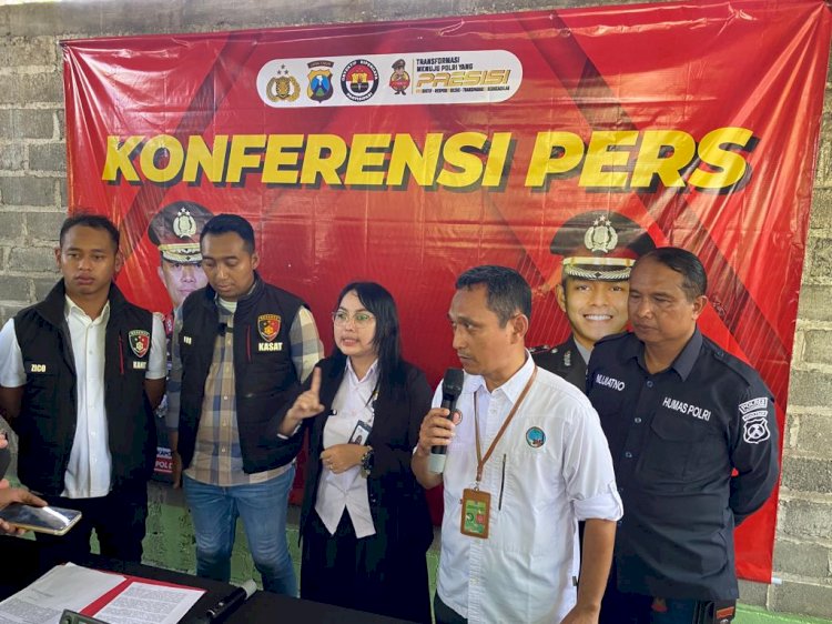 Polres Tulungagung Serahkan Buaya yang Dipelihara Warga ke Balai Besar KSDA Jatim