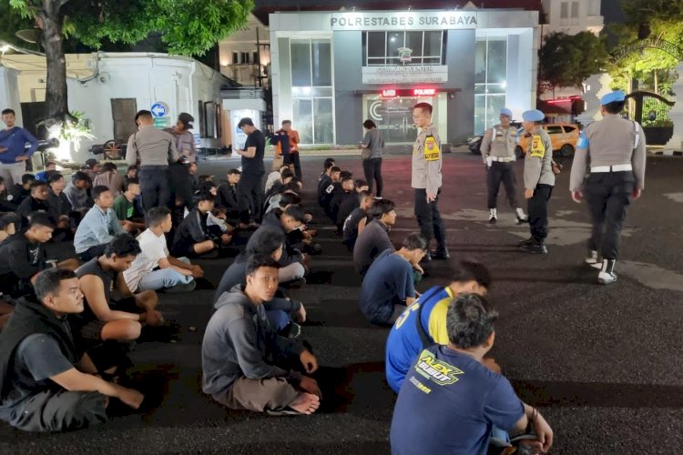 Gerak Cepat Polisi Amankan 139 Pemuda dan 66 Kendaraan Antisipasi Konvoi Perguruan Silat