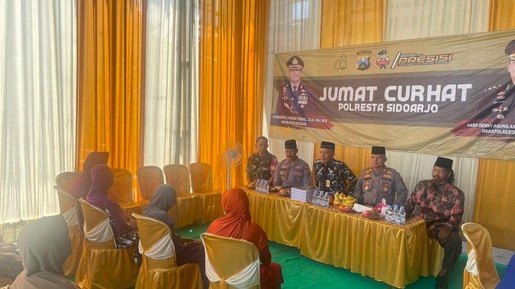 Jumat Curhat, Polisi Sapa Warga Klantingsari