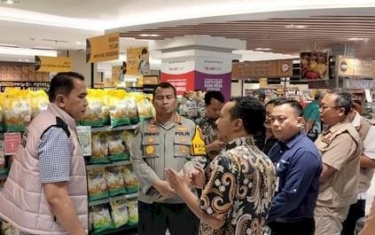 Satgas Pangan Mabes Polri Pastikan Harga Beras di Beberapa Wilayah Jawa Timur Mulai Menurun Stok Aman