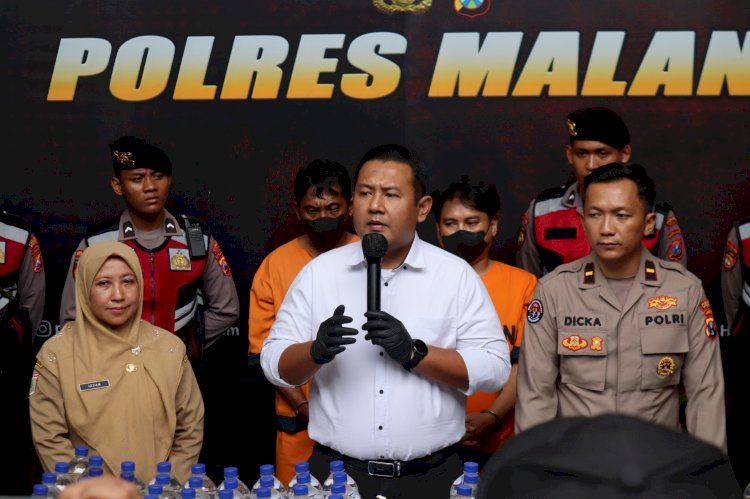 Polres Malang Ungkap Kasus Produksi Miras Ilegal, Dua Pelaku Diamankan