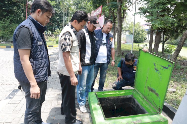 Cegah Kecurangan Penjualan BBM, Polres Lamongan Sidak SPBU Jelang Mudik Lebaran