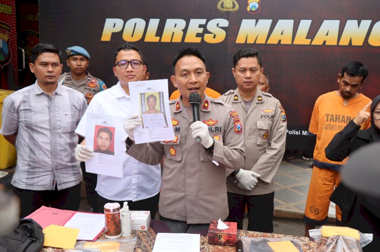 Polres Malang Amankan 4 Tersangka Perampokan di Kalipare, Dua DPO Dikejar