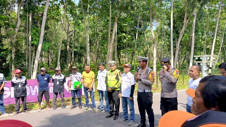 Cara Humanis Polres Jember Cegah Bali, Gandeng IMI Beri Wadah Pecinta Otomotif Latber Dragsetting