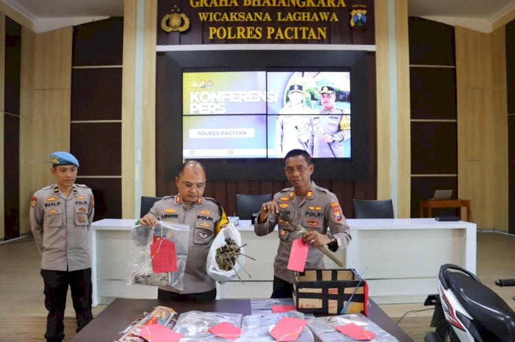 Polres Pacitan Amankan Dukun di Trenggalek Diduga Lakukan Penipuan Modus Penggandaan Uang