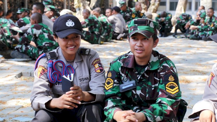 Siswi Disabilitas Sekolah Polisi Wanita Lemdiklat Polri itu juara Muaythai Putri