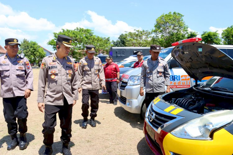 Tim Logistik Polda Jatim Cek Ranmor Dinas Polresta Banyuwangi, Pastikan Kesiapan Pengamanan Pilkada 2024