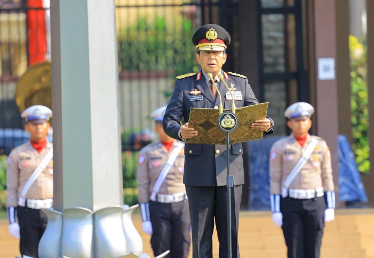 Mabes Polri Gelar Upacara Sumpah Pemuda: Indeks Pembangunan Pemuda Harus Ditingkatkan