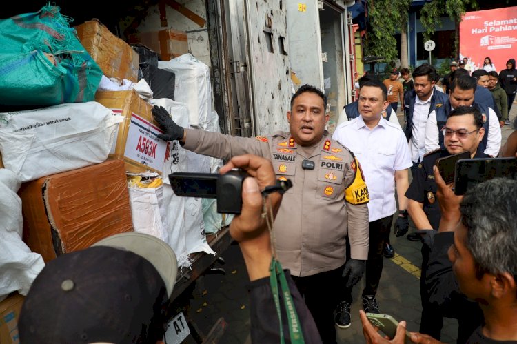 Polres Tanjungperak Berhasil Amankan 7, 6 Juta Batang Rokok Ilegal