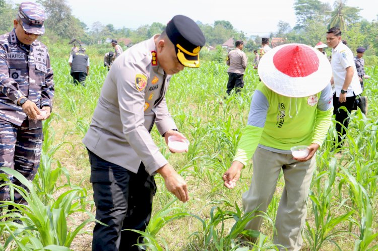 Polresta Banyuwangi Gelorakan Swasembada Pangan Sukseskan Asta Cita