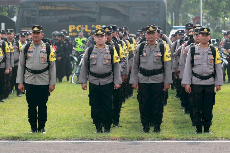 Jelang Pemungutan Suara Pilkada 2024, Polda Jatim Terjunkan 743 Personel BKO Pam TPS