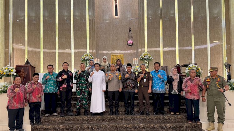 Pastikan Misa Natal 2024 di Sidoarjo Aman dan Kondusif