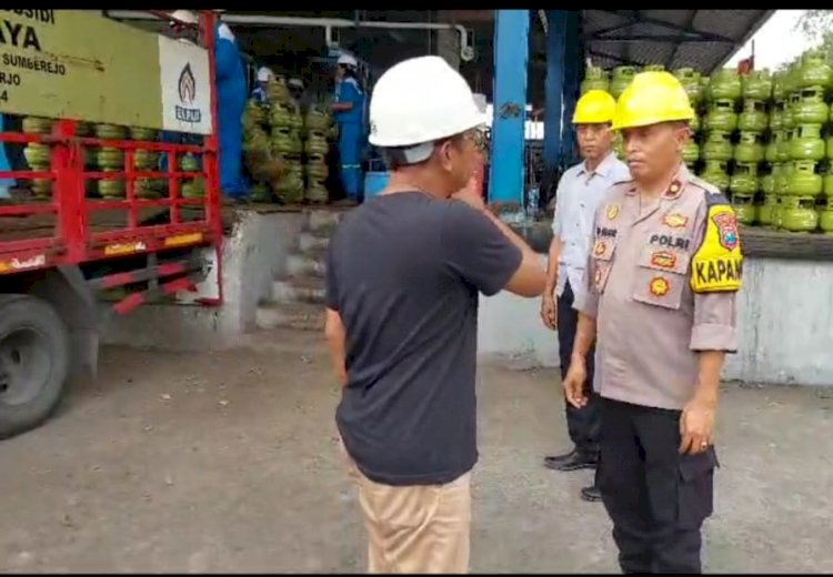 Kapolsek Krian Sidak SPBE, Pastikan Tidak Distribusi Aman