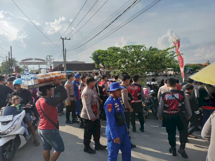 Polisi Lakukan Pengamanan Nyadran Balongdowo