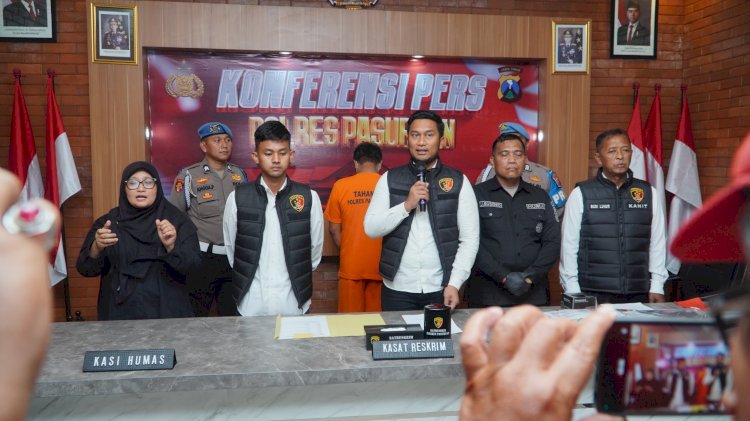 Kurang dari 24 jam Polres Pasuruan Berhasil Ungkap Penganiayaan Berujung Maut di Pandaan