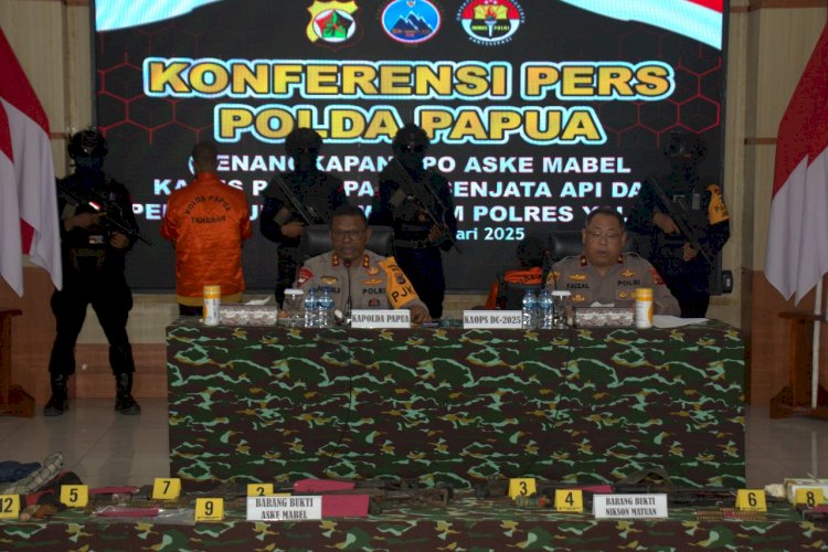 Disertir Polres Yalimo Aske Mabel Ditangkap Satgas Ops Damai Cartenz 2025