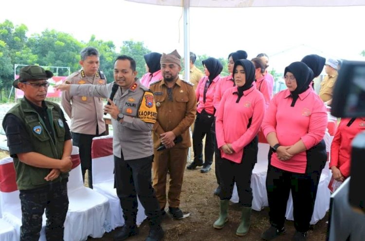 Bhayangkari PD Jawa Timur Wujudkan Ketahanan Pangan Nasional Melalui Program P2L di Kota Wisata Batu