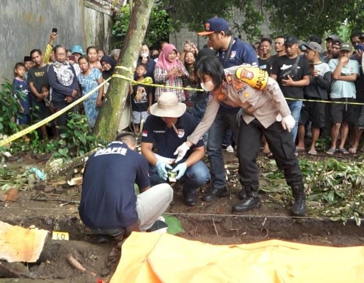 Polres Jember Berhasil Amankan Terduga Pembuang Bayi Dua Jam Setelah Ditemukan Jasad Terkubur di Pekarangan