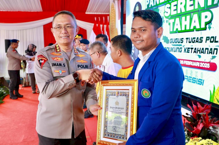 Dukung Ketahanan Pangan, Mahasiswa Madiun Terima Penghargaan dari Kapolri