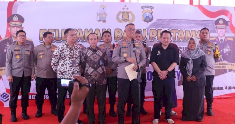 Kapolda Jatim Laksanakan Groundbreaking Perumahan Bersubsidi untuk Anggota Polri