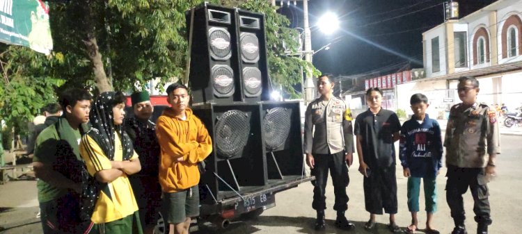 Polres Situbondo Tertibkan Sound Horeg yang Resahkan Warga saat Patrol Sahur