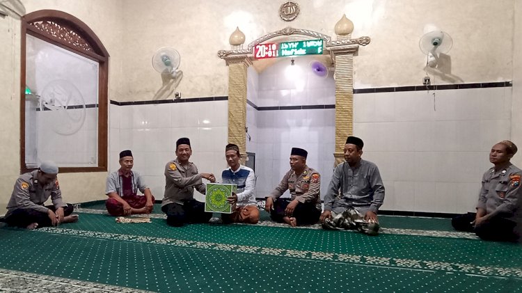 Safari Ramadhan Kabag SDM Polresta Sidoarjo Sampaikan Sejumlah Pesan