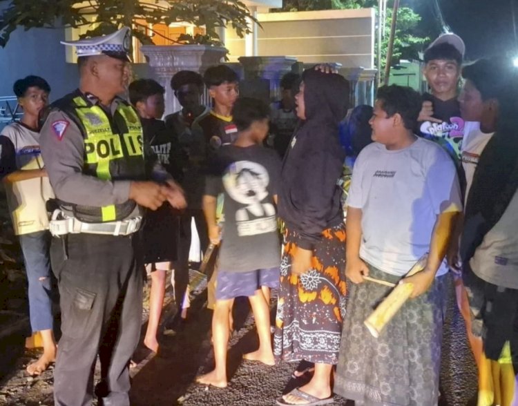 Polres Probolinggo Gelar Patroli Sahur Cegah Gangguan Kamtibmas saat Bulan Ramadhan