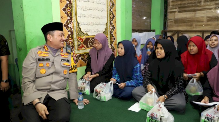 Gelar Safari Ramadhan, Polresta Malang Kota Buka Puasa Bersama Mahasiswa dan Anak Yatim