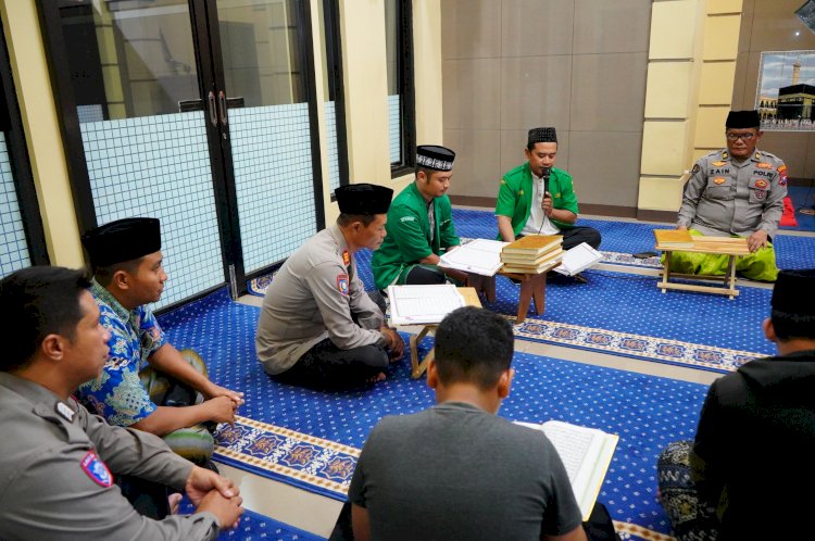 Gandeng GP Ansor, Polres Probolinggo Kota Gelar Tadarus Rutin Sepanjang Bulan Ramadhan