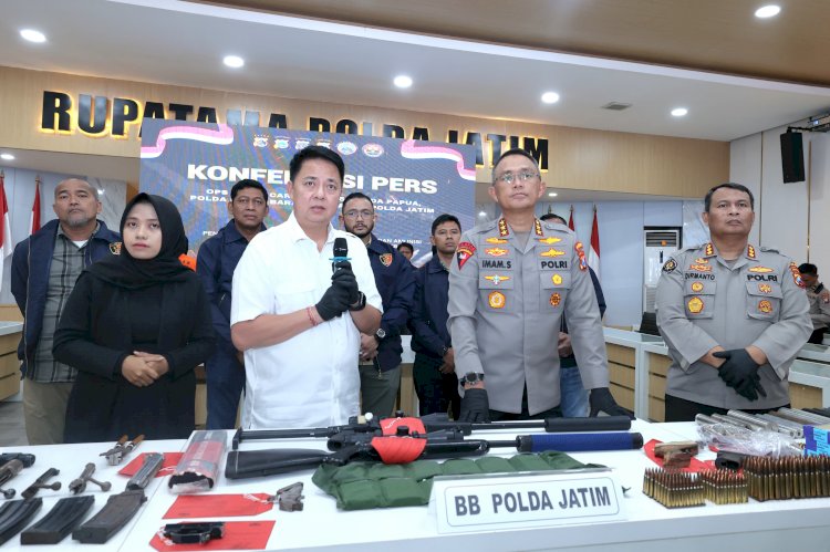 Polda Jatim Berhasil Gagalkan Penyelundupan Senjata di Bojonegoro Diduga Untuk KKB Papua