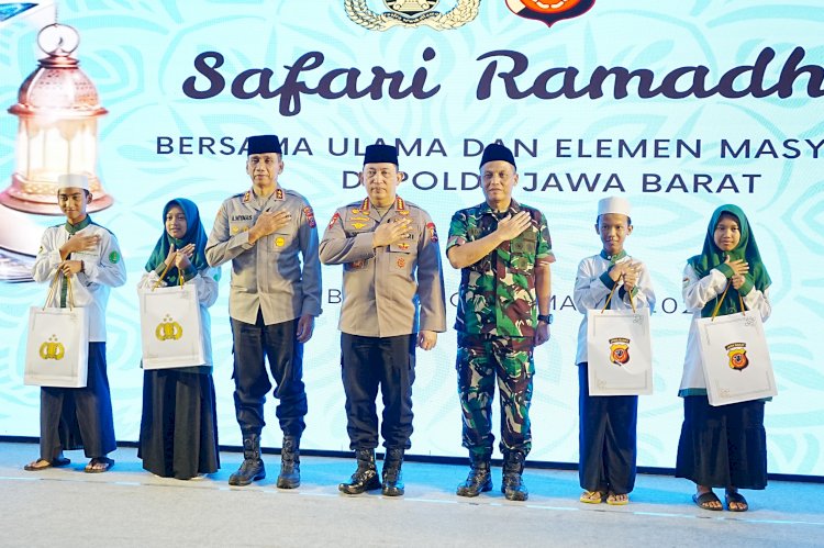 Momen Hangat Kapolri Berbagi dan Perkuat Silaturahmi Dengan Ulama serta Masyarakat di Bulan Ramadhan