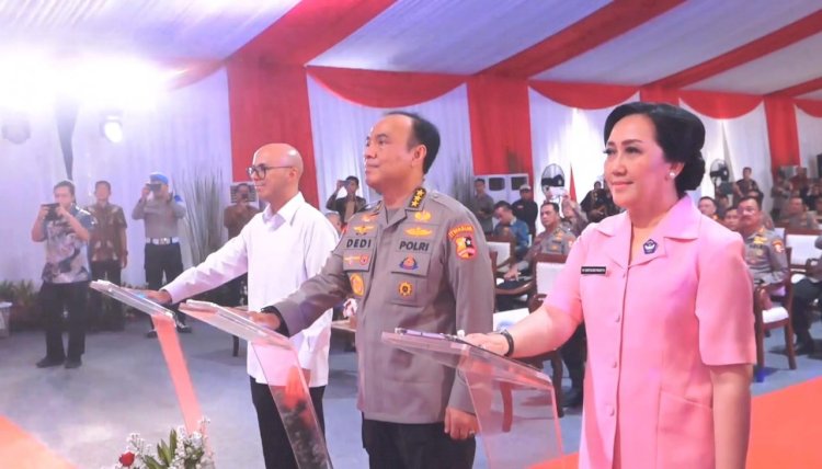 Groundbreaking SMA Kemala Taruna Bhayangkara, Persiapkan Generasi Unggul Indonesia Emas 2045