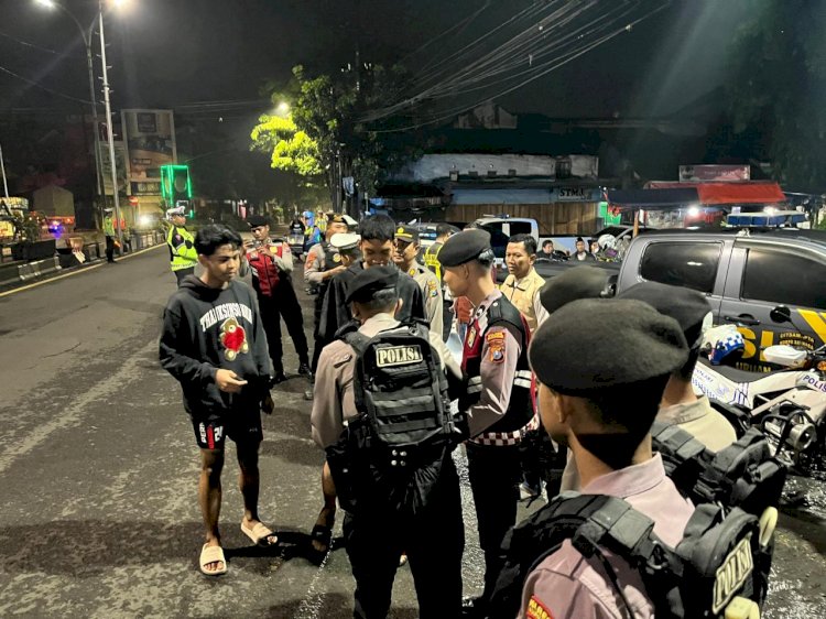 Jelang Idul Fitri, Polres Pasuruan Gelar KRYD Cegah Aksi Kejahatan dan Premanisme