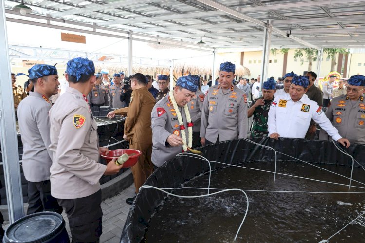 Dukung Pemberdayaan Masyarakat, Kapolri Resmikan Balai Latihan Polisi Peduli Pengangguran