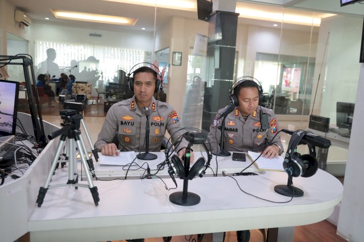 Polres Jember Gandeng Media Sosialisasikan Call Center 110 untuk Mudik Aman