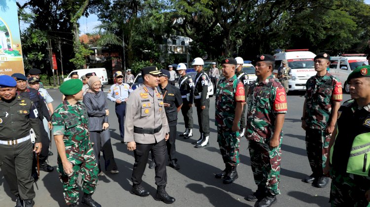 Polresta Malang Kota Siagakan 550 Personel Amankan Mudik Lebaran 2025