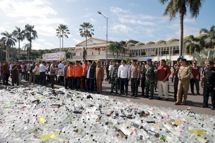 Sepanjang Ramadhan Polres Jember Berhasil Sita Puluhan Ribu Botol Miras dan Okerbaya